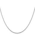 thumbnail image 7 of Auriga Fine Jewelry 925 Sterling Silver Rh-plated 1.1 mm Diamond-cut Rope Chain w/4in ext. Necklace for Women 22", 7 of 7