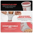 thumbnail image 3 of Special Essentials 1 Pair Ankle Brace for Men & Women: Relief for Plantar Fasciitis, Arch Support, Heel Spur Pain, Foot Swelling, Achilles Tendonitis, Ankle and Foot Compression Sleeve Sock, 3 of 7