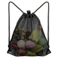thumbnail image 1 of Bolsa de malla Mochila de almacenamiento con cordón portátil Almacenamiento de equipos deportivos de alta resistencia yeacher Paquete de malla, 1 of 7