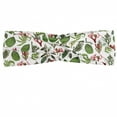 thumbnail image 1 of Botanical Headband, Scattered Various Leaves and Flowers Ferns and Herbs Jungle Elements, Elastic and Soft Women's Bandana for Sports and Everyday Use, Grey Red Coconut, by Ambesonne, 1 of 3