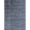 thumbnail image 1 of Bashian V106-NV-4X6-DR870 Bashian Vestige Collection Solid Transitional 100 Percent Viscose Pile Hand Loomed Area Rug, Navy - 3 ft. 6 in. x 5 ft. 6 in., 1 of 1