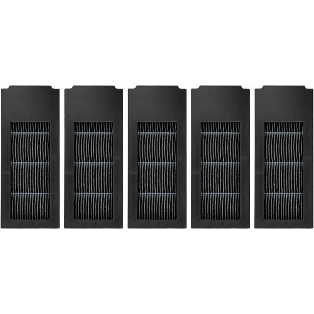 (5 Pack) X2 Omni Replacement HEPA Filter for ECOVACS DEEBOT X2 Omni, X2 Pro, X2 Robotic Vacuum Cleaner, HEPA Filters Accessories Kit, Upright Filter, Canister Filters