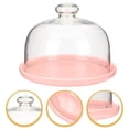 thumbnail image 4 of 1 Set Cake Plate Fruit Foretaste Plate Food Dish Cake Display Plate with Dome, 4 of 8