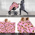 thumbnail image 6 of Car Seat Cover Baby - Funny corn spider web A Breathable Infant Car Seat Cover for Baby Carseat, Lightweight Comfort Baby Essentials Must Haves Newborn Stuff for Girl Boy, 6 of 7