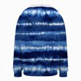 thumbnail image 6 of Towmus Fall Clothes For Women Zip Up Long Sleeve Hooded Sweatshirts With Pocket Drawstring，Striped Long Sleeve Gradient Hoodies XS-6XL, 6 of 6