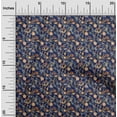 thumbnail image 2 of oneOone Cotton Flex Blue Fabric Batik Sewing Material Print Fabric By The Yard 40 Inch Wide, 2 of 5