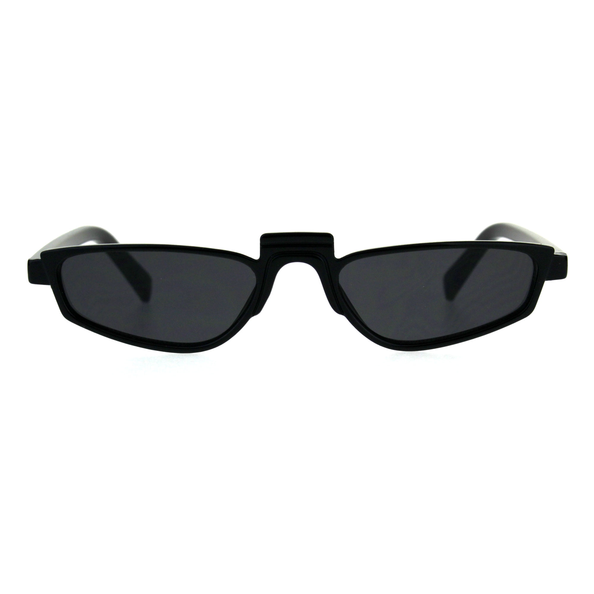 SA106 - Mens Vintage Goth Rectangular Plastic Futurism Pimp Sunglasses ...