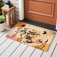 thumbnail image 5 of Western Cowboy Washable Small Entryway Area Rugs 2'x3', Cowgirl Cactus Sun Leaf Boho Vintage Low Pile Throw Rug Non-Slip Sturdy Edge Binding Carpet for Front Door Floor Room Entry, 5 of 9