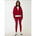 thumbnail image 5 of Relaxed Fit Zippered Hoodie, 5 of 6