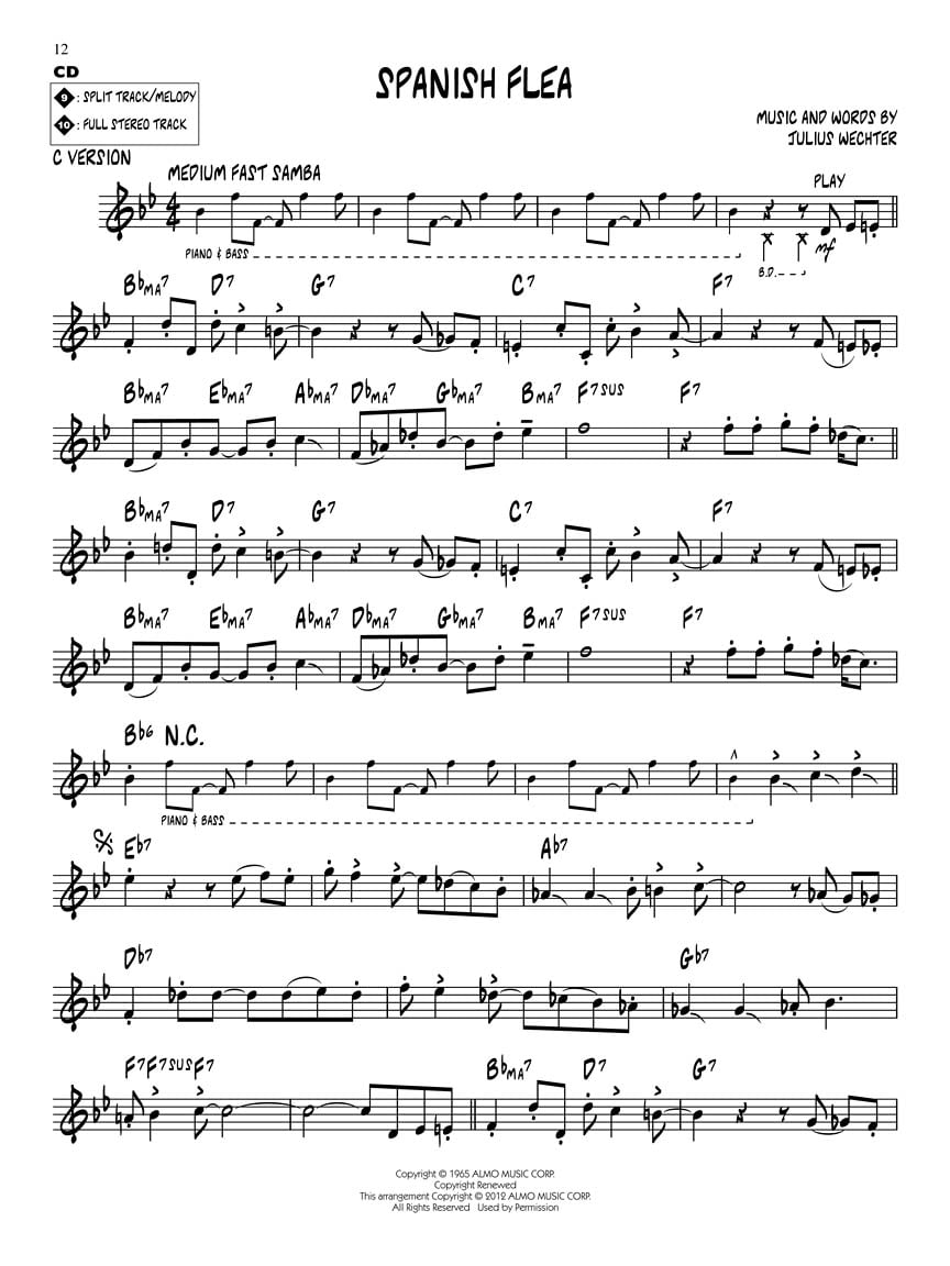 Herb Alpert Rise Sheet Music