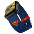 thumbnail image 1 of DC Comics - Banda de reloj inteligente táctico Superman - Con licencia oficial, compatible MobyFox MobyFox, 1 of 2