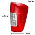 thumbnail image 4 of Car Right Rear Tail Light Lamp Brake Signal Lamp With Harness Warning For Navara Np300 D23 2015-2019,2024 Dong, 4 of 4
