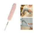 thumbnail image 3 of Langgg 1.3M Telescopic Ceiling Duster Bendable Duster for Brushes Cleaning Cleaning Ceiling Fan Car pink, 3 of 8