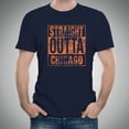 thumbnail image 4 of UGP Campus Apparel Straight Outta Chicago T-Shirt - Large - Navy, 4 of 7