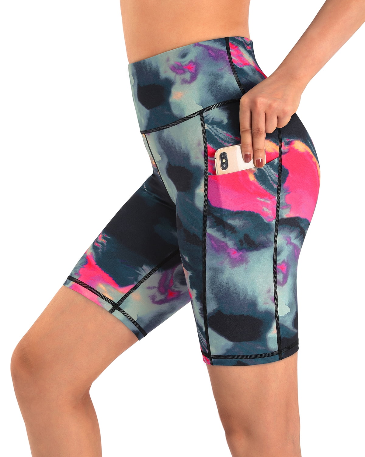 spandex biker shorts walmart
