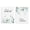 Eucalyptus Typography Relaxation, variant on Wash Away Worries Minimalist Leaves 2 Piece Canvas Wall Art Set, design by Lettered and Lined