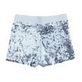 thumbnail image 3 of Wxolcjlv Women Pants Business Women's Sequins Shorts Disco Hot Pants Shiny Glitter Jazz Mini Short Stretch Dance Plus Size Elegant Clothes For Woman, 3 of 5