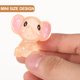 thumbnail image 4 of 10pcs mini artesanías de elefantes dibujos animados pequeñas figuras de elefante luz en las pequeñas manualidades de elefante oscuras, 4 of 5