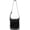 Black, variant on Women Small Rivet Tassels Sueded Cross-body Shoulder Bag with Adjustable Buckle Strap