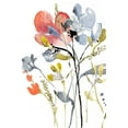 thumbnail image 4 of Jennifer Goldberger 11x14 Black Modern Wood Framed Wall Art Titled - Flower Overlay I, 4 of 6