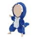 thumbnail image 4 of Ropa para muñecas de tiburón, mono de tiburón con cremallera, regalo para niñas, disfraz de cosplay, recuerdo de fiesta para muñecas 1:12, accesorios Azul, 4 of 8