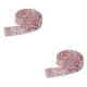 thumbnail image 1 of Bewildely Pegatinas ostentosas Resina Cristal Decoración Apliques Craft Fix Decor Beads Hot Melt Adhesivo Drill Strip Pink 1 Code 0.5cmWidth Rosa 1 Código 0.5 cm de ancho 2piezas Bewildely CBP333628, 1 of 6