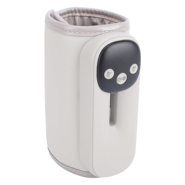 Calentador De Biberones Portátil, 11 Ajustes De Temperatura, Pantalla Digital, Calentador De Botellas De Leche Inalámbrico, Calefacción De Cobertura Total De 360 grados