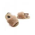 thumbnail image 2 of Toddler Girl Kid Soft Sole Shoes Plush Slide Anti-slip Shoes, 2 of 4