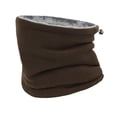 thumbnail image 4 of Polaina de cuello de invierno térmica, resistente al viento, ajustable, para adultos, bufanda multiusos Café, 4 of 9