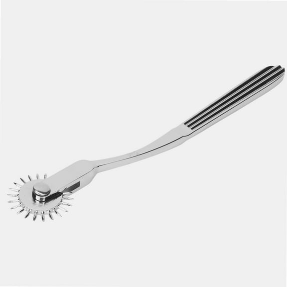 Neurologic Wartenberg Pinwheel, Wartenberg Neuro Pinwheel Zine Alloy 22 Metal Spikes Medical Diagnostic Pinwheel for Testing Nerve Sensitivity,Medical Diagnostic Hammer