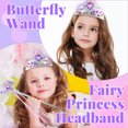 thumbnail image 5 of Princess Dress Up for Toddlers 3 4 5 6 Year Old, Princess Toys for Girls 3-6, Light Up Butterfly Wings Toddler Toys Age 3 4 5 6, 5 of 7