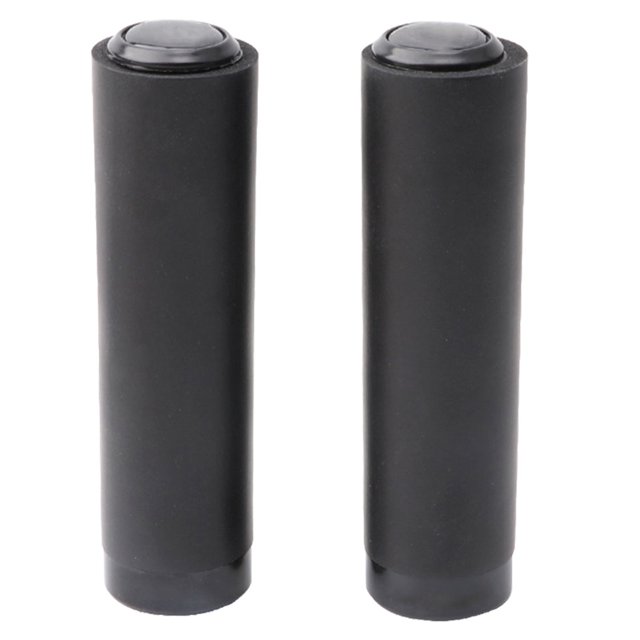 Yuarrent Empuñaduras de bicicleta de mano Luz roja / negra Manillar de bicicleta resistente al desgaste Bloqueo antideslizante Mango para deportes de Type2 NO2 Yuarrent OD023847-01