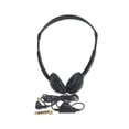 thumbnail image 2 of Personal Multimedia Stereo Headphones with Volume Control Black, 2 of 5