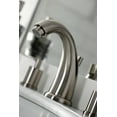 thumbnail image 4 of Kingston Brass KB8988SVL Widespread Bathroom Faucet with Pop-Up Drain, Brushed Nickel, 4 of 5