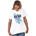 thumbnail image 3 of Great Salt Lake Utah State Pride Men's Graphic T Shirt Tees Brisco Brands M, 3 of 6