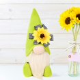 thumbnail image 4 of 1PC Sunflower Bee Ladybug Summer Gnome Mantel Display, Farmhouse Tiered Tray Rustic Scandinavian Gnome Figurines, Spring Summer Faceless Plush Doll, 4 of 9