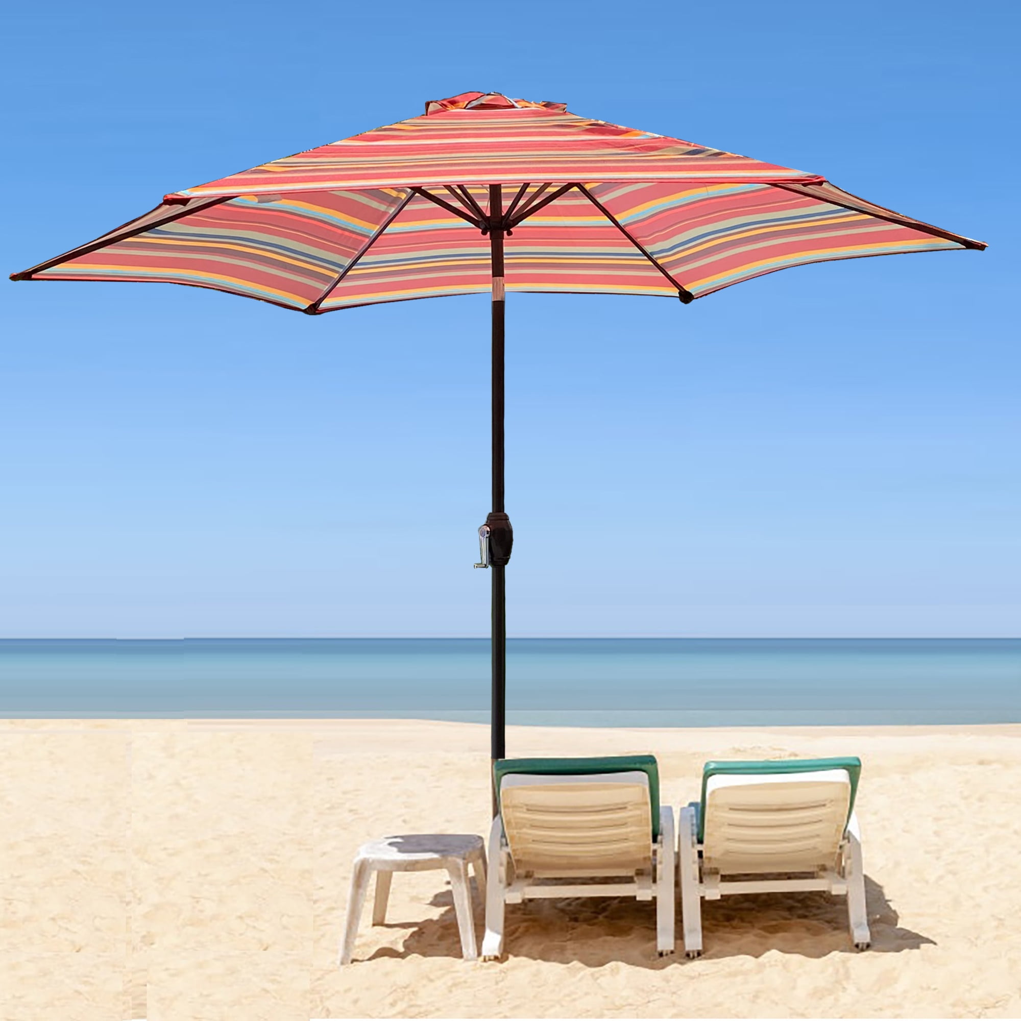 best choice products 8x11ft rectangular patio umbrella Best Choice Products 8x11ft Rectangular Patio Umbrella w/ Crank,  Fade-Resistant 210G Polyester Fabric - Gray