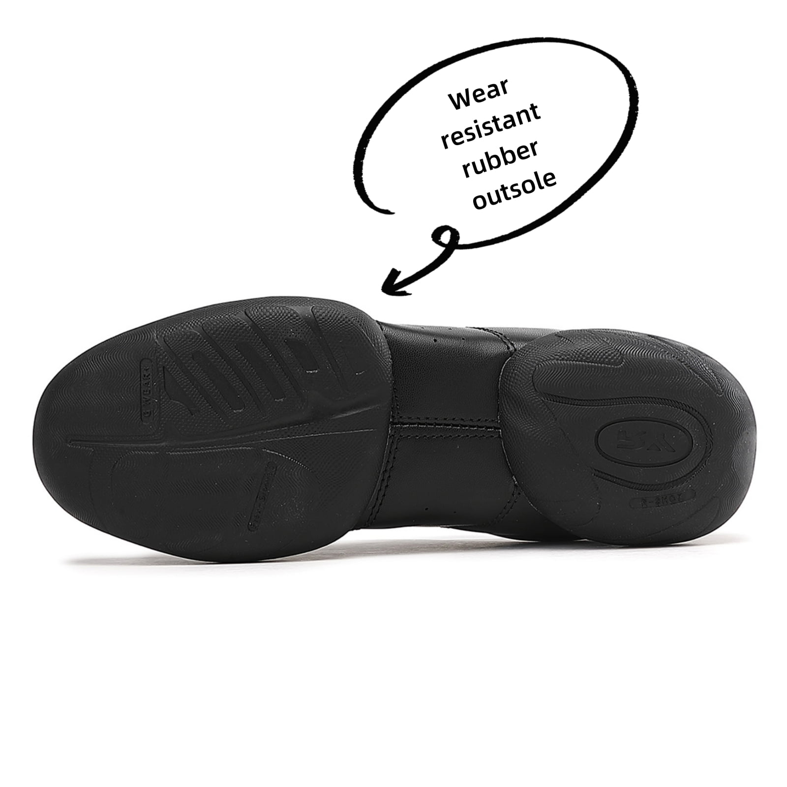 GlideMoves Black Cheer Shoes Girls Jump Tumbling Women Exercise Aerobic Fitness Dance Training Youth School Student Team Athletic Competition Big Kid Size 1.5