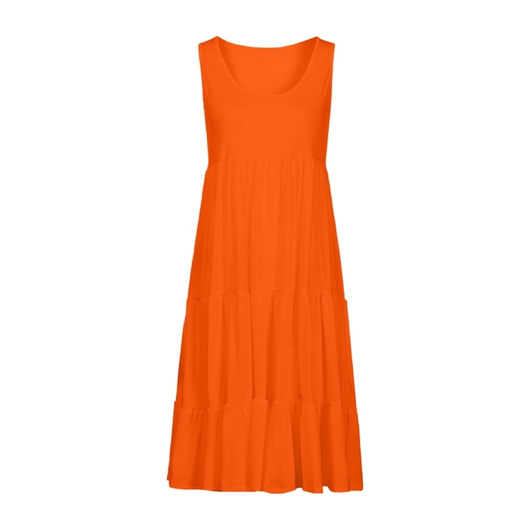 Women Dresses Party Elegant Holiday Solid Color Sleeveless Party Beach Dress for Special Occasions Summer Spring - Walmart.com Women Dresses Party Elegant Holiday Solid Color Sleeveless Party Beach Dress for Special Occasions Summer Spring - Walmart.com