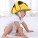 thumbnail image 5 of Gorro Protección para La Cabeza Anticaída Suave Bebé Seguridad Ajustable () Amarillo, 5 of 7