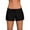 Black, variant on Women's Waistband Swimsuit Bottom Boy Shorts Swimming Panty