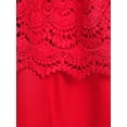 thumbnail image 5 of No Boundaries Juniors’ Off-the-Shoulder Woven Top, 5 of 6