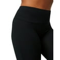 thumbnail image 4 of Hanes EcoSmart Women's High-Waisted Leggings with Shaping Black 2XL, 4 of 7