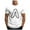 A White, variant on Horkkom Graphic Tees Men Letter Print Crew Neck Short Sleeve Shirts Summer Casual Comfy T-Shirts L, Gifts for Men