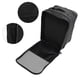 thumbnail image 5 of Bolsa De Viaje Para Zapatos De 3 Capas, Resistente Al Agua, Con Cremallera De Dos Vías, Resistente Al Desgaste, Portátil, Bolsa De Almacenamiento De Zapatos De 3 Capas Para ANGGREK Negro, 5 of 8