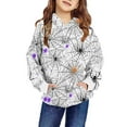 thumbnail image 2 of Fesfesfes Kids Hooded Sweatshirt Girls And Boys Halloween Hooded Tops Kids Fashion Long Sleeve Shirts Sweatshirt Pullover Tops, 2 of 6