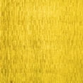 thumbnail image 1 of Ahgly Company Machine Washable Indoor Square Abstract Yellow Contemporary Area Rugs, 8' Square, 1 of 4
