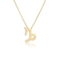 thumbnail image 2 of Constellation Theme Friendship Necklace Creative Comfortable Ins Exquisite Durable Rust-proof Lightweight Fashion Accessory Capricorn gold, 2 of 6