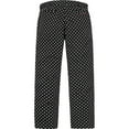thumbnail image 2 of Supreme Men's Work Pant (FW18) Black/White Polka Dot, from StockX, 2 of 3