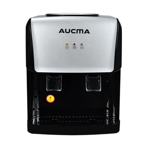 Dispensador De Agua Aucma Negro Akwdm-2xsh Carga Superior